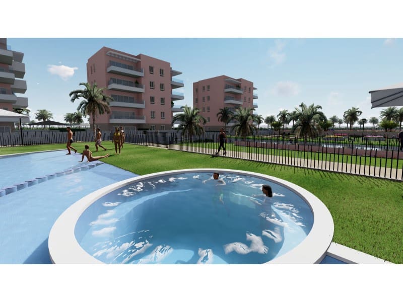 3 sovrum Lägenhet till salu i Guardamar del Segura med pool - 344 900 € (Ref: 9817902)