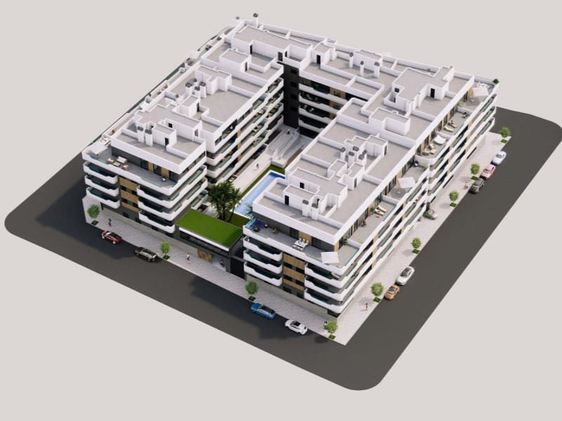 2 quarto Apartamento para venda em Santa Pola com piscina - 245 000 € (Ref: 9817904)