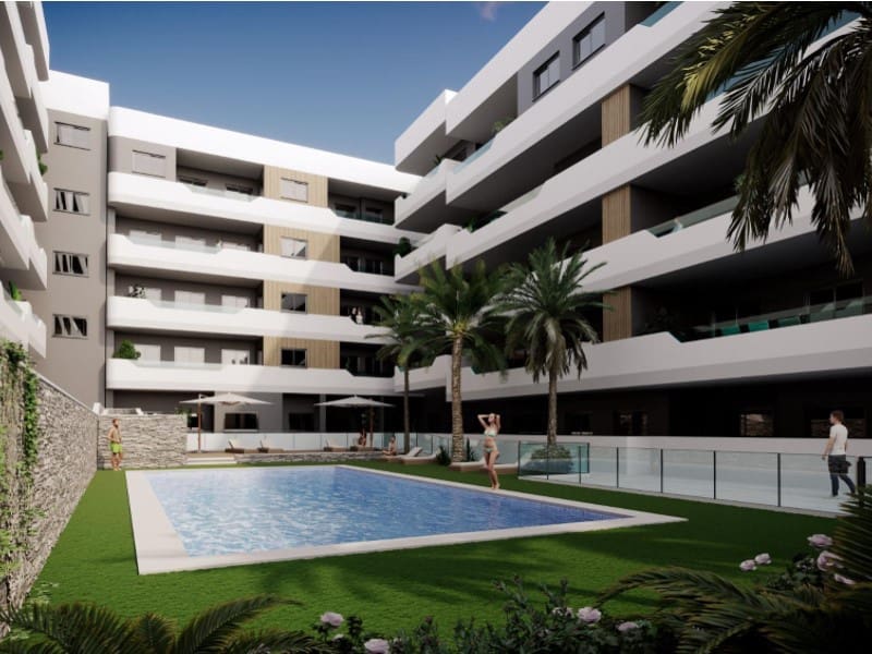 2 quarto Apartamento para venda em Santa Pola com piscina - 245 000 € (Ref: 9817904)