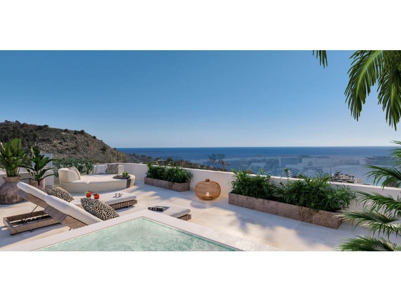 1 chambre Appartement à vendre à La Villajoyosa / Vila Joiosa avec piscine - 346 000 € (Ref: 9820238)