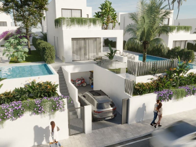 Pareado de 4 habitaciones en Finestrat en venta - 578.500 € (Ref: 9820245)