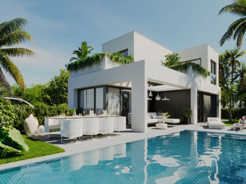 Pareado de 4 habitaciones en Finestrat en venta - 578.500 € (Ref: 9820245)