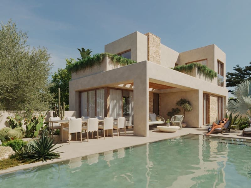 Pareado de 4 habitaciones en Finestrat en venta - 578.500 € (Ref: 9820245)