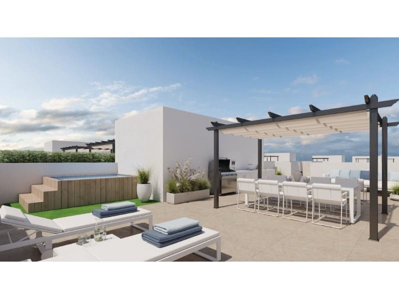 3 soverom Penthouse til salgs i La Nucia med svømmebasseng - € 526 100 (Ref: 9820249)