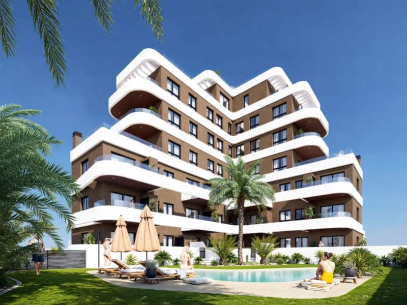 2 bedroom Apartment for sale in Guardamar del Segura with pool - € 305,000 (Ref: 9836194)