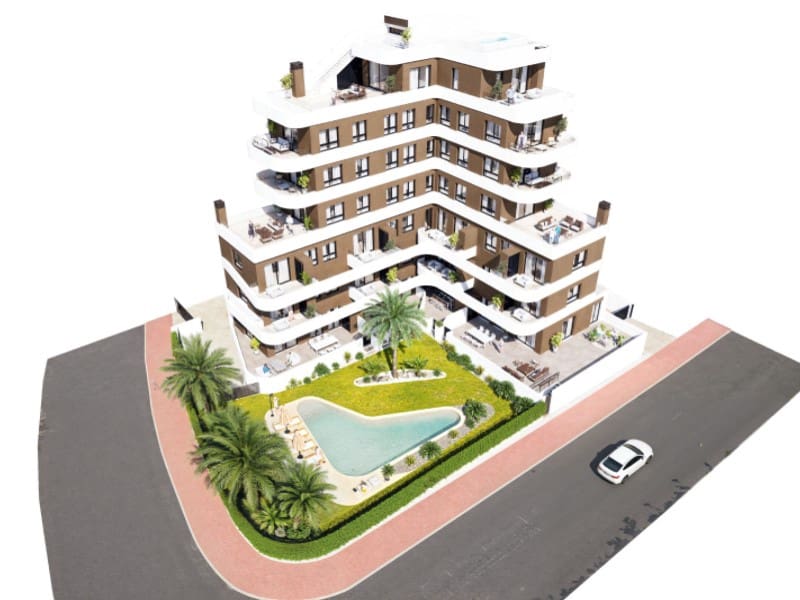 2 bedroom Apartment for sale in Guardamar del Segura with pool - € 305,000 (Ref: 9836194)