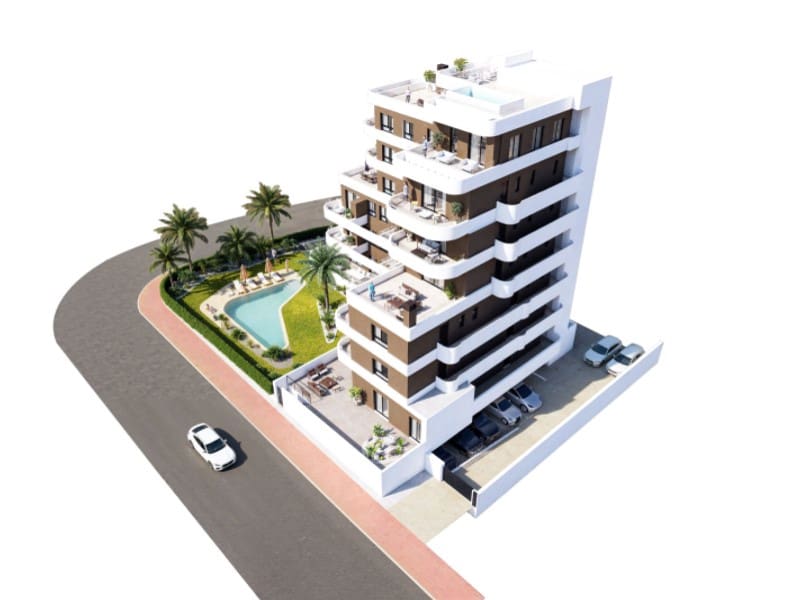 2 bedroom Apartment for sale in Guardamar del Segura with pool - € 305,000 (Ref: 9836194)