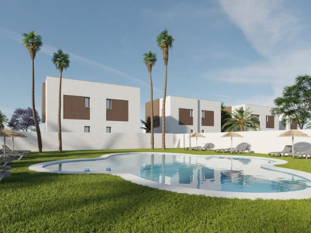 3 makuuhuone Omakotitalo myytävänä paikassa La Marina, Elche / Elx mukana uima-altaan - 459 000 € (Ref: 9836199)