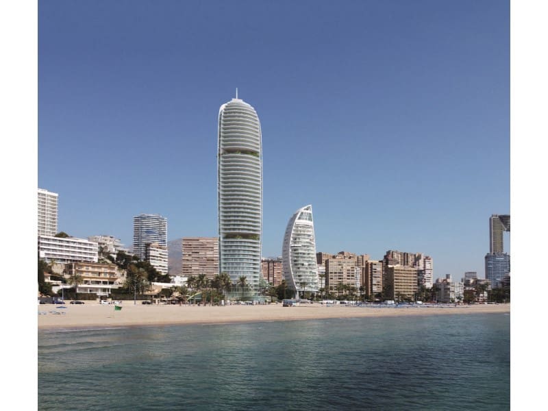 2 soveværelse Lejlighed til salg i Benidorm med swimmingpool - € 1.058.000 (Ref: 9836203)