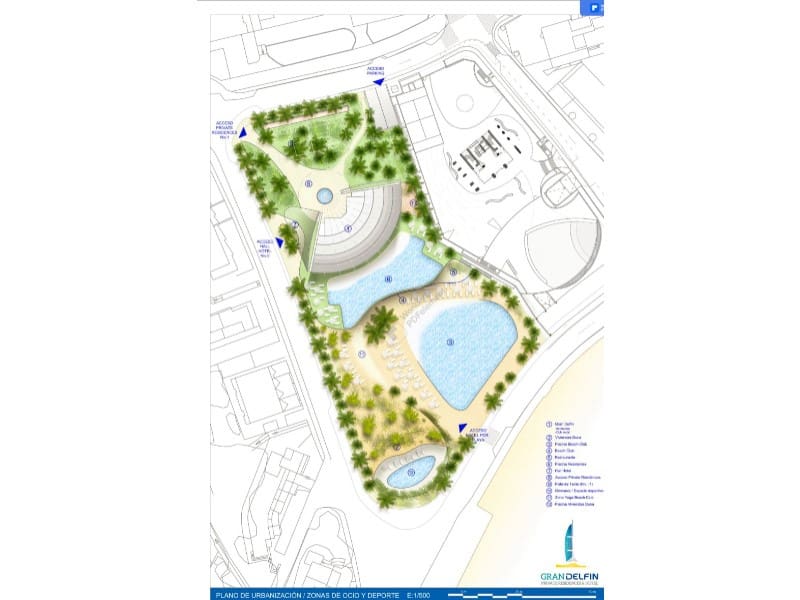 2 soveværelse Lejlighed til salg i Benidorm med swimmingpool - € 1.058.000 (Ref: 9836203)