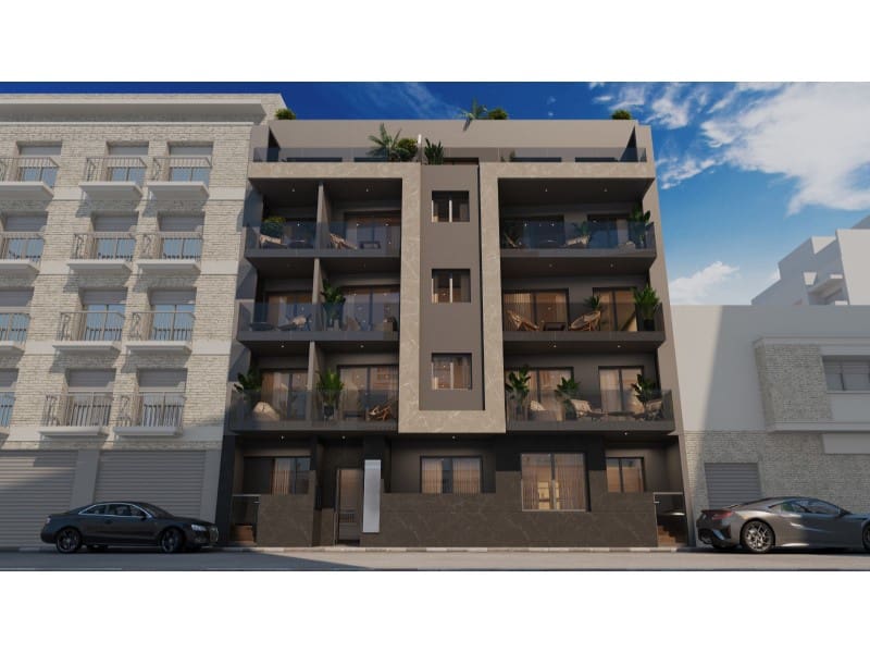 2 makuuhuone Huoneisto myytävänä paikassa Torrevieja mukana uima-altaan - 255 000 € (Ref: 9836204)