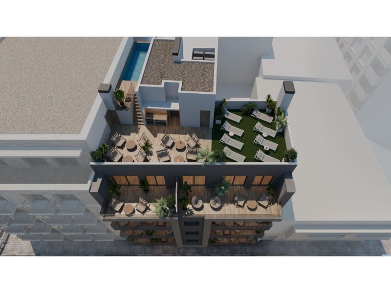 2 makuuhuone Huoneisto myytävänä paikassa Torrevieja mukana uima-altaan - 255 000 € (Ref: 9836204)