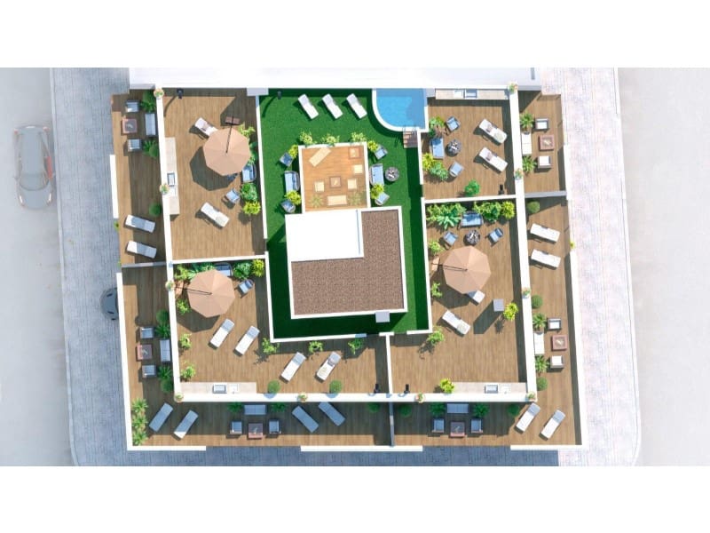 2 chambre Penthouse à vendre à Torrevieja avec piscine - 349 000 € (Ref: 9836207)