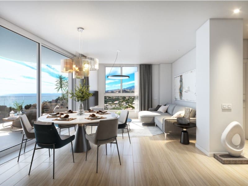 2 bedroom Apartment for sale in La Villajoyosa / Vila Joiosa with pool - € 495,000 (Ref: 9842743)