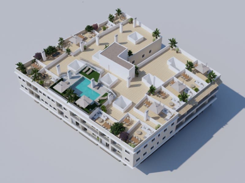 2 soverom Leilighet til salgs i Algorfa med svømmebasseng - € 158 311 (Ref: 9845241)