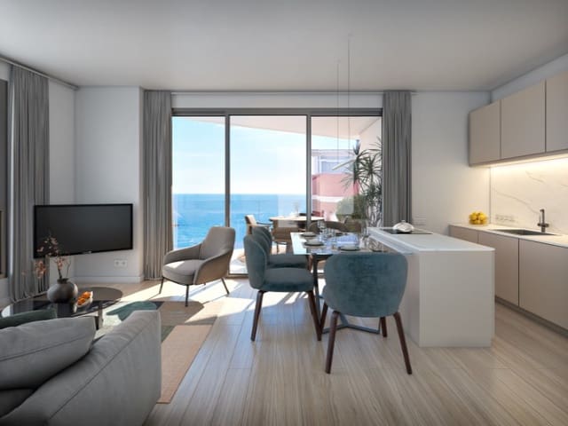 2 slaapkamer Penthouse te koop in Plans - Gasparot, La Villajoyosa / Vila Joiosa met zwembad - € 470.000 (Ref: 9845252)