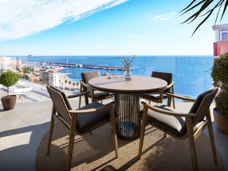 2 slaapkamer Penthouse te koop in La Villajoyosa / Vila Joiosa met zwembad - € 470.000 (Ref: 9845252)