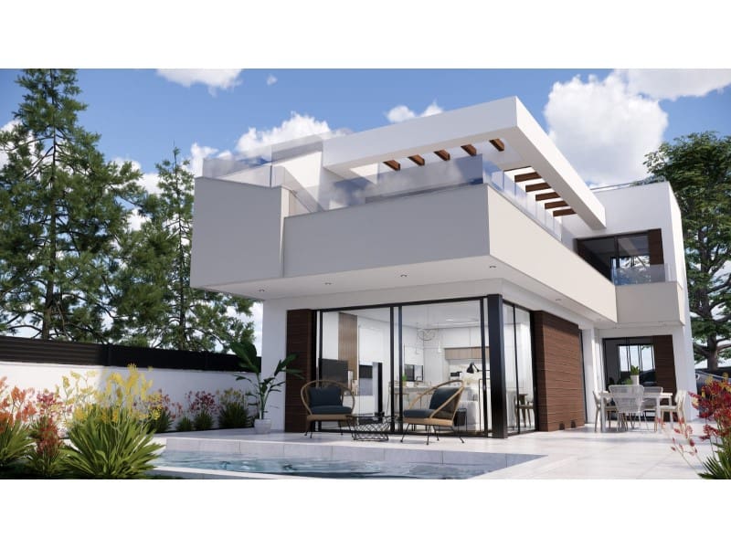 3 sypialnia Willa na sprzedaż w Torre de la Horadada z basenem - 420 000 € (Ref: 9855388)