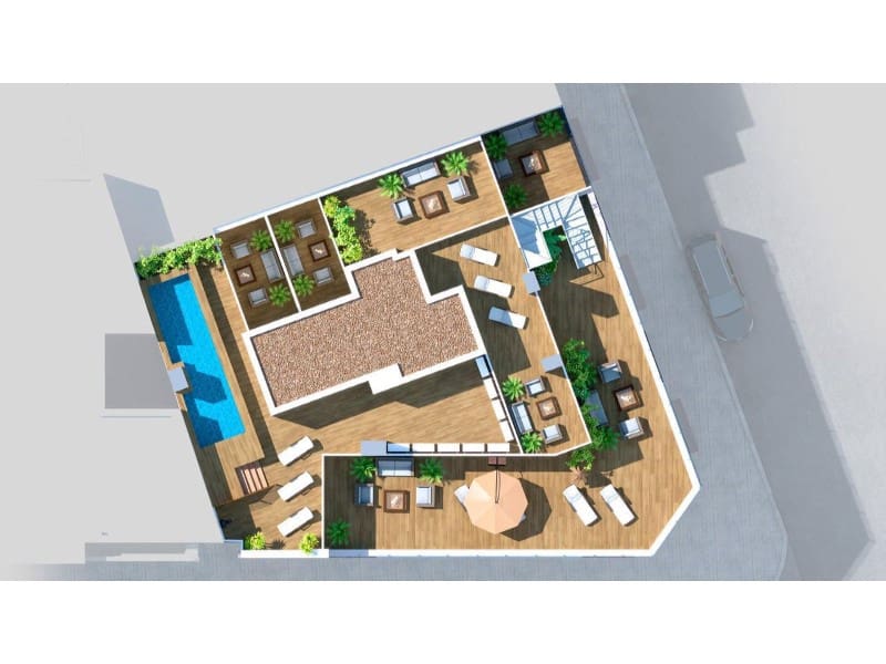 2 chambre Appartement à vendre à Alicante ville - 264 000 € (Ref: 9868419)