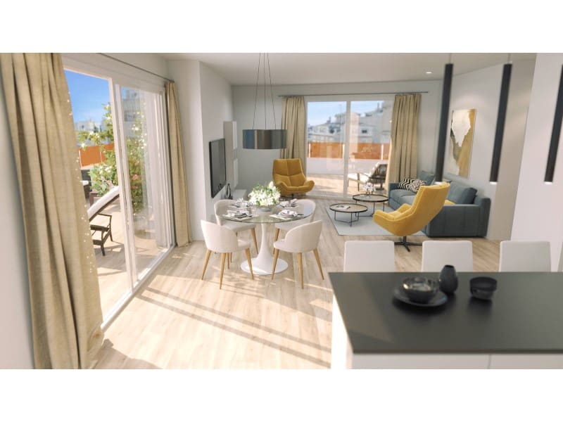 2 chambre Appartement à vendre à Alicante ville - 264 000 € (Ref: 9868419)
