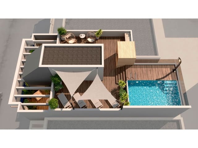 1 quarto Apartamento para venda em Centro - Muelle Pesquero, Torrevieja com piscina - 199 000 € (Ref: 9868420)