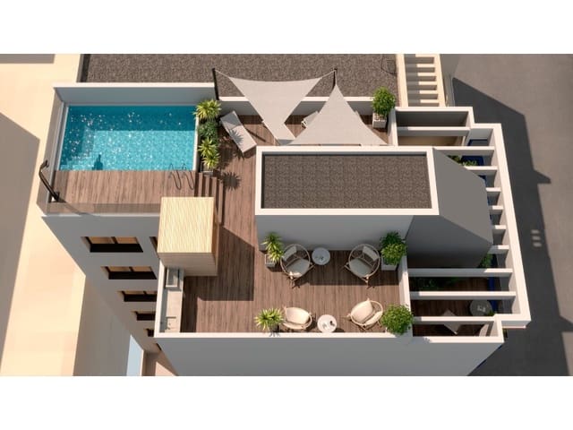 1 quarto Apartamento para venda em Centro - Muelle Pesquero, Torrevieja com piscina - 199 000 € (Ref: 9868420)