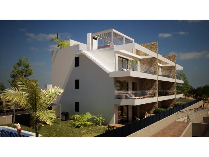 2 soverom Leilighet til salgs i Finestrat med svømmebasseng garasje - € 470 000 (Ref: 9990374)