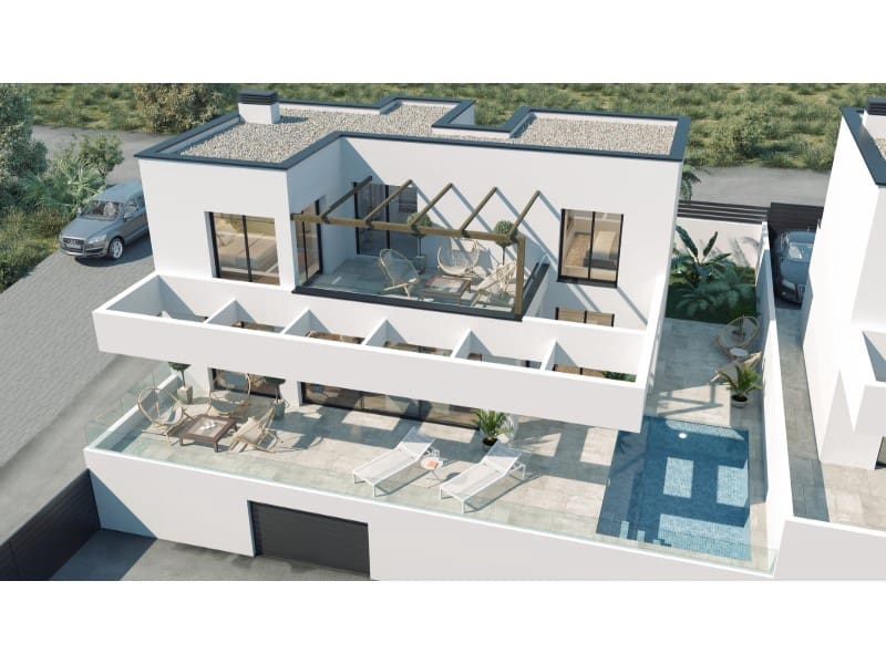 3 soverom Villa til salgs i Finestrat med svømmebasseng garasje - € 700 000 (Ref: 9990379)