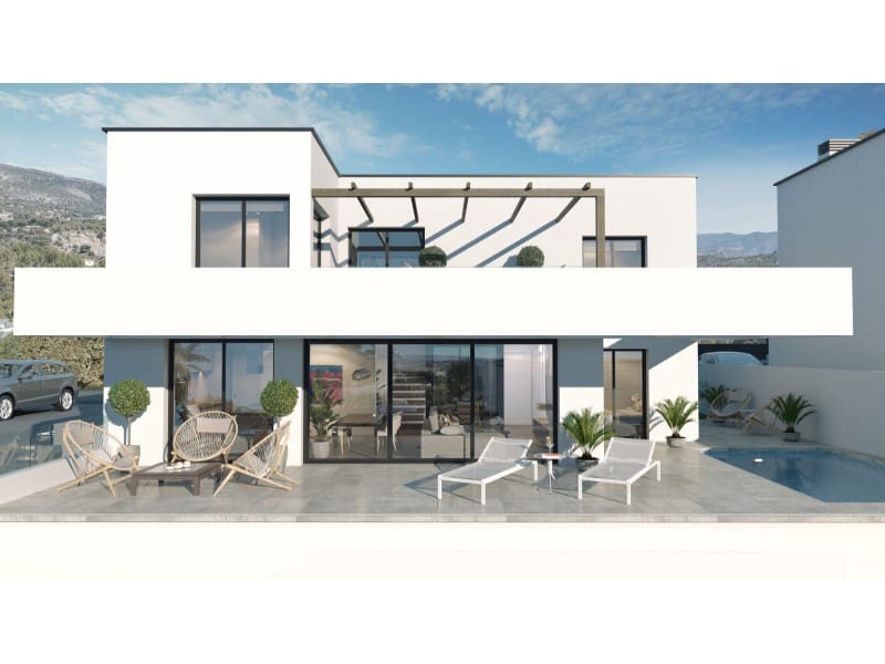 3 soverom Villa til salgs i Finestrat med svømmebasseng garasje - € 700 000 (Ref: 9990379)