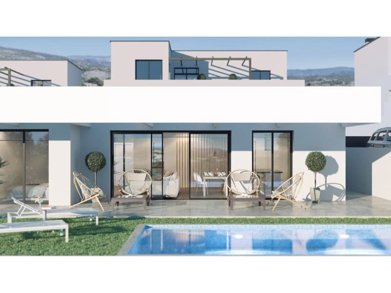 3 soverom Villa til salgs i Finestrat med svømmebasseng garasje - € 700 000 (Ref: 9990379)