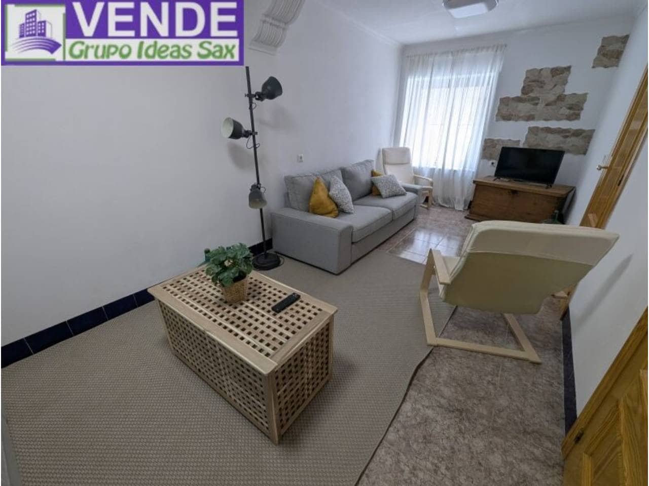 Piso de 3 habitaciones en Sax en venta - 79.900 € (Ref: 10021623)