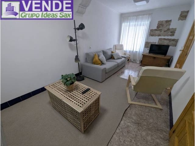 Piso de 3 habitaciones en Sax en venta - 79.900 € (Ref: 10021623)