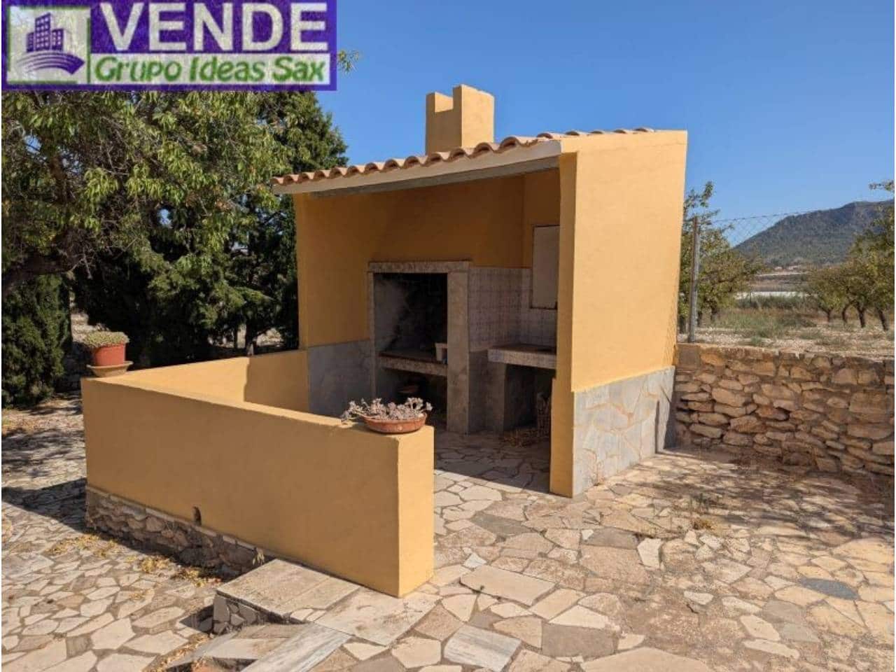 3 slaapkamer Finca/Landhuis te koop in Sax met zwembad garage - € 197.000 (Ref: 10054526)