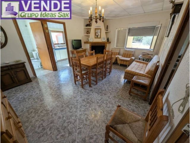 3 slaapkamer Finca/Landhuis te koop in Sax met zwembad garage - € 197.000 (Ref: 10054526)