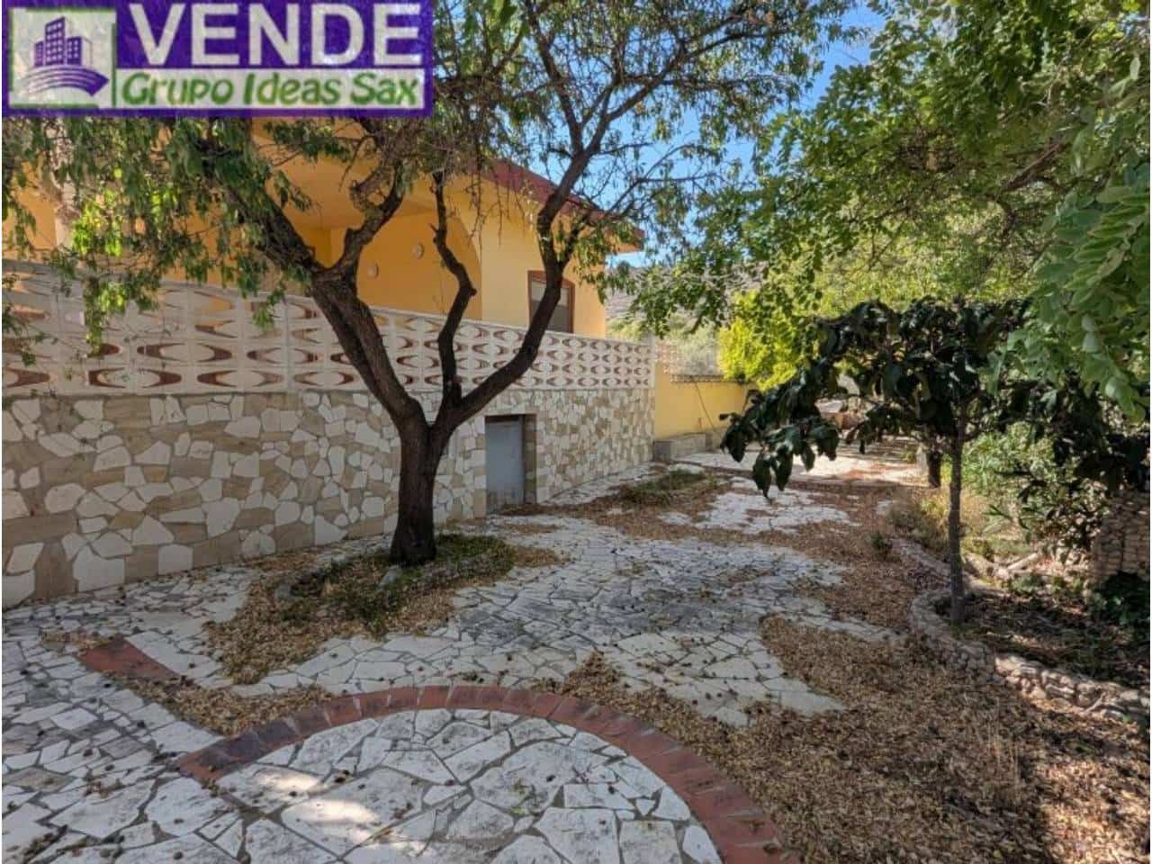 3 slaapkamer Finca/Landhuis te koop in Sax met zwembad garage - € 197.000 (Ref: 10054526)