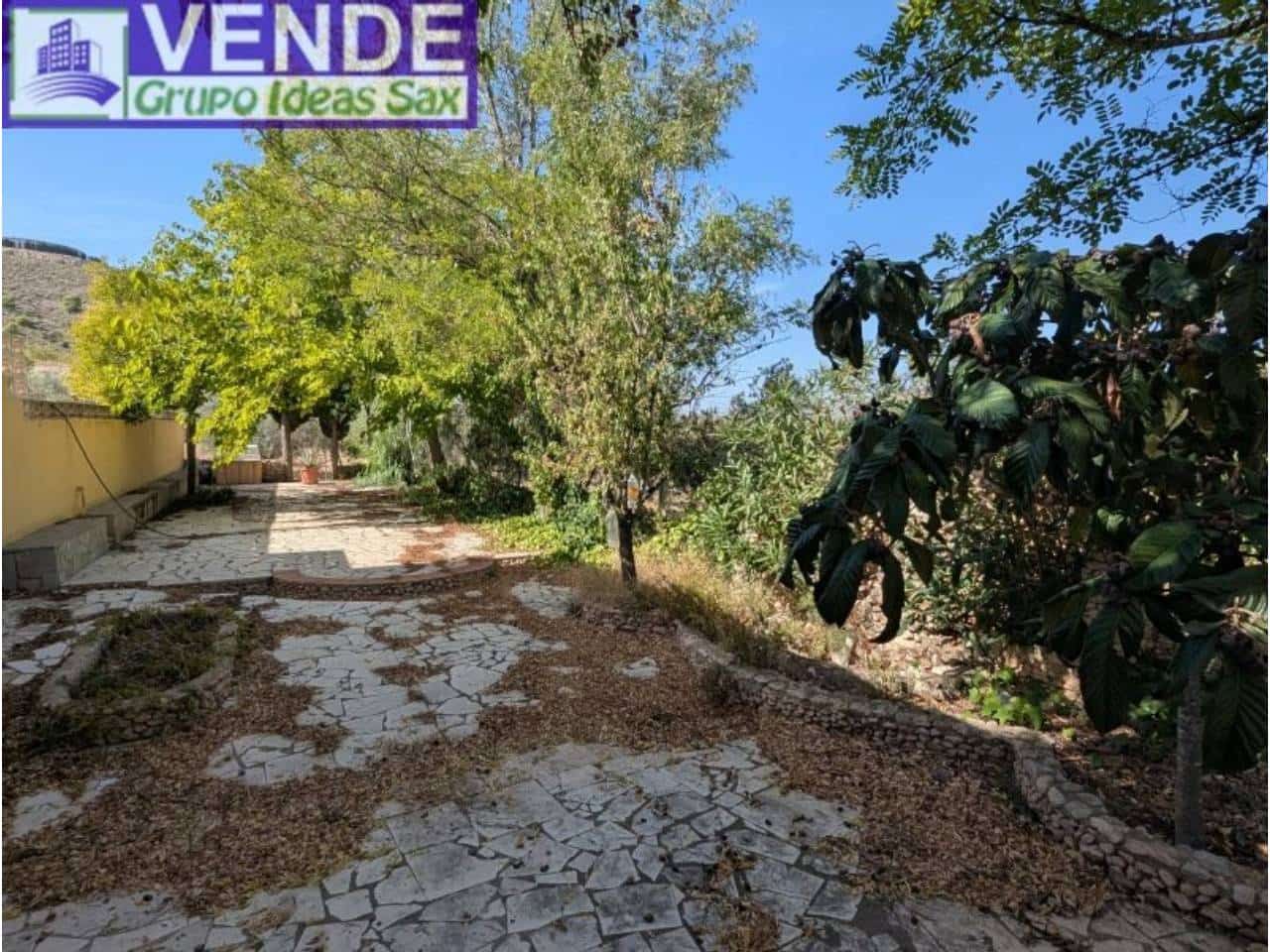 3 slaapkamer Finca/Landhuis te koop in Sax met zwembad garage - € 197.000 (Ref: 10054526)