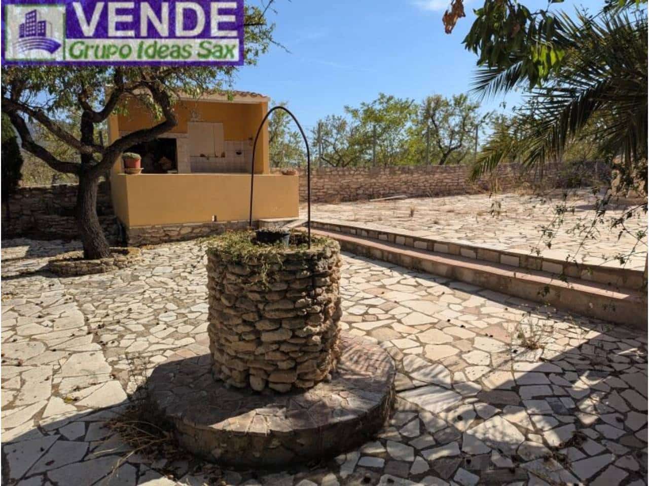 3 slaapkamer Finca/Landhuis te koop in Sax met zwembad garage - € 197.000 (Ref: 10054526)