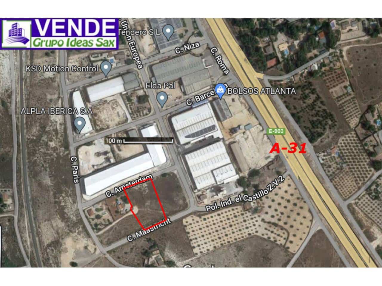 Byggegrund til salg i Sax - € 397.000 (Ref: 7218692)