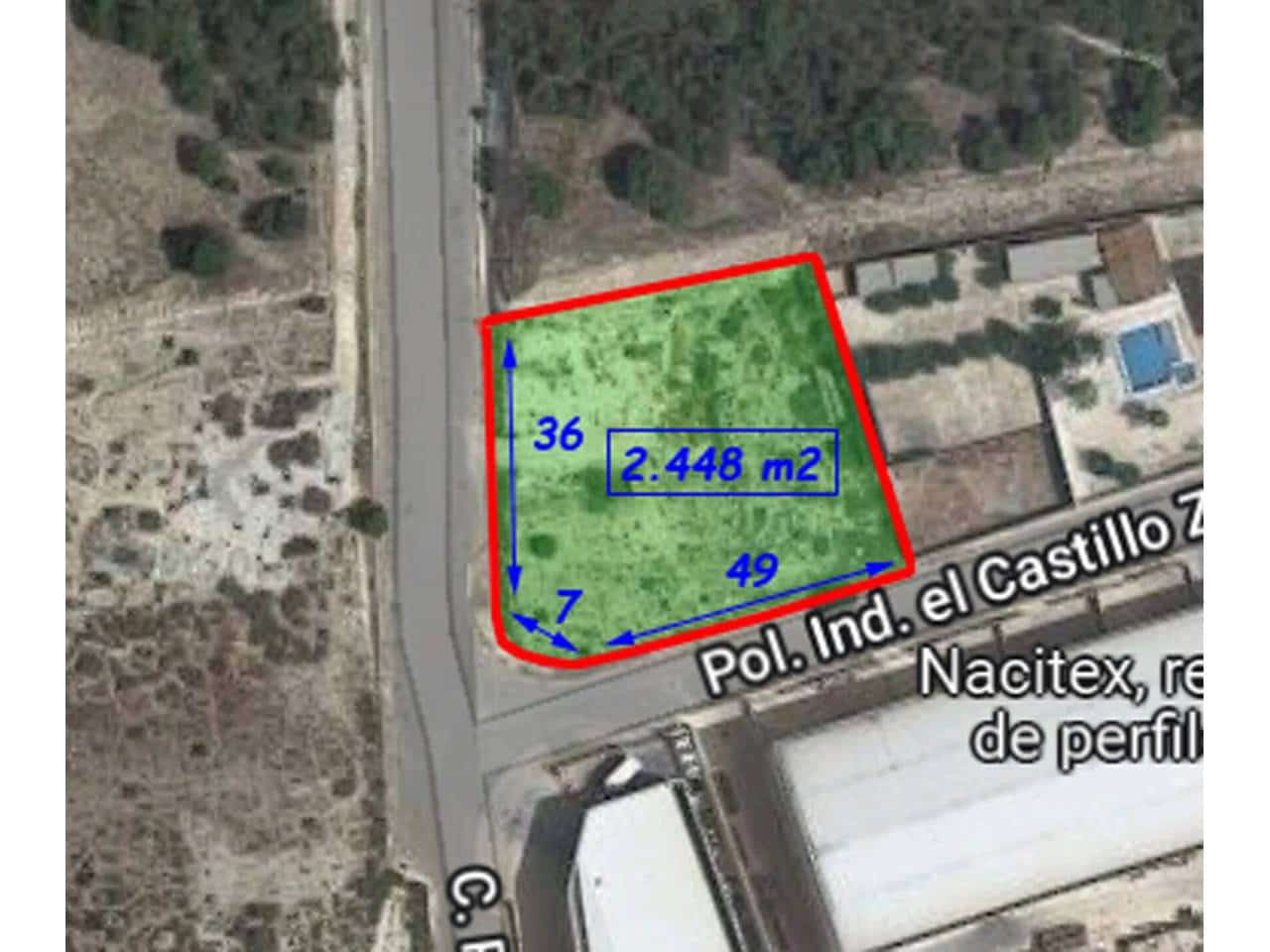 Bouwgrond te koop in Sax - € 206.000 (Ref: 7223954)