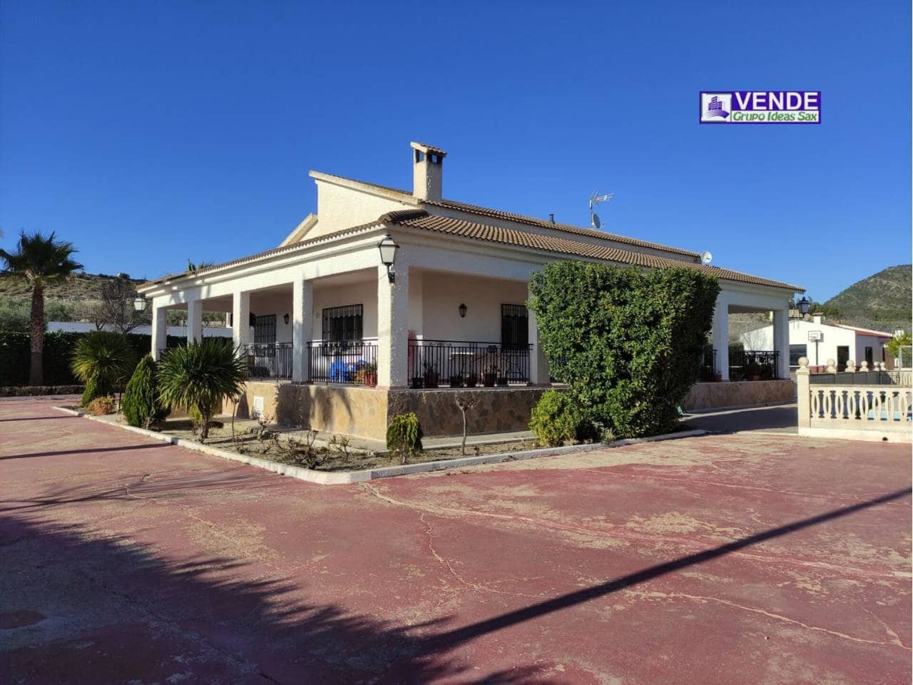 4 camera da letto Finca/Casa di Campagna in vendita in Sax con piscina garage - 369.995 € (Rif: 7459598)