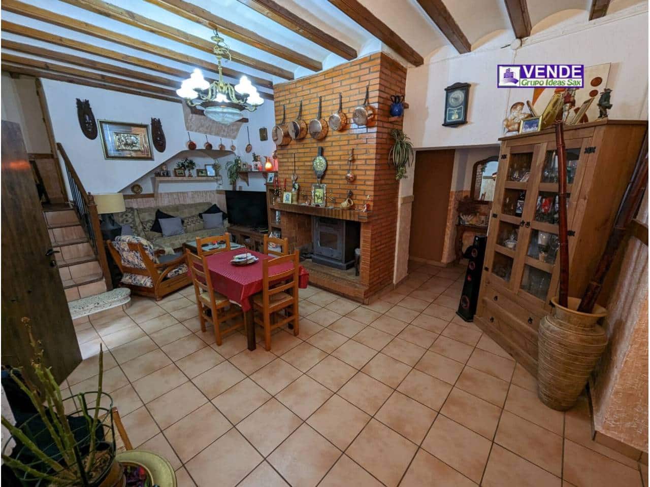 8 bedroom Finca/Country House for sale in Sax with garage - € 219,995 (Ref: 7561591)