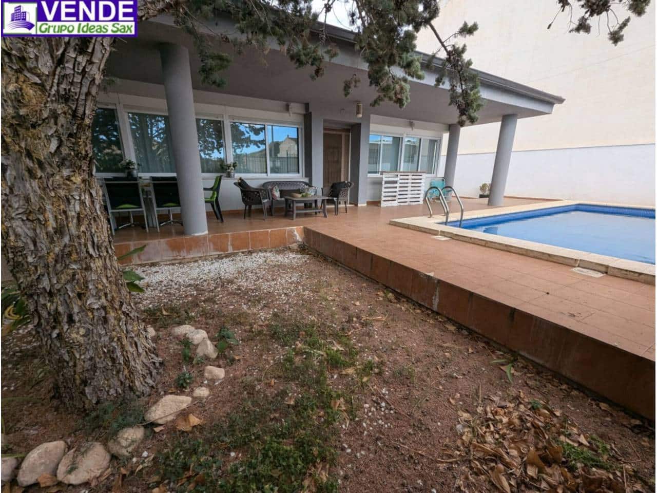 3 sypialnia Willa na sprzedaż w Sax z basenem garażem - 325 000 € (Ref: 8772547)