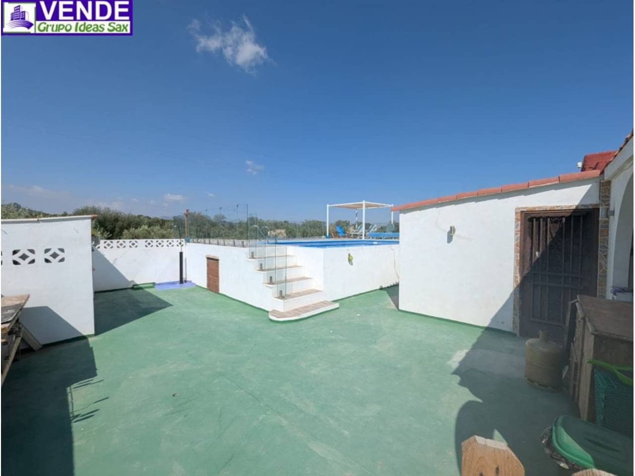 3 quarto Quinta/Casa Rural para venda em Sax com piscina garagem - 209 000 € (Ref: 9116553)