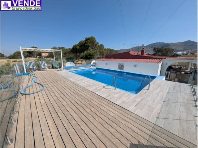 3 quarto Quinta/Casa Rural para venda em Sax com piscina garagem - 209 000 € (Ref: 9116553)