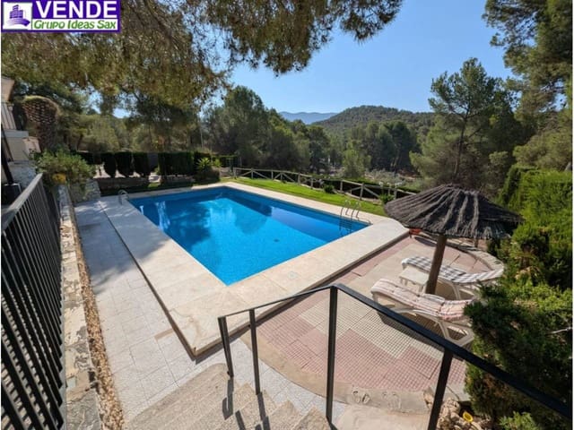 4 slaapkamer Finca/Landhuis te koop in Sax met zwembad garage - € 315.000 (Ref: 9159074)