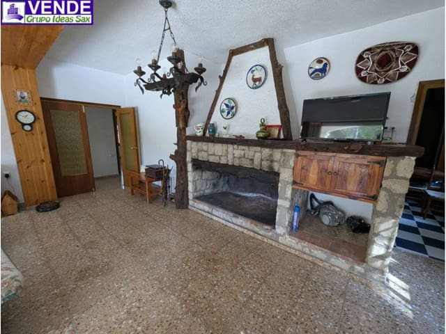 4 slaapkamer Finca/Landhuis te koop in Sax met zwembad garage - € 315.000 (Ref: 9159074)