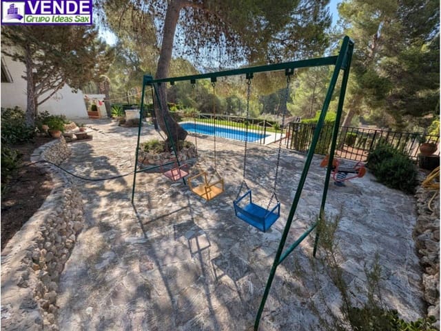 4 slaapkamer Finca/Landhuis te koop in Sax met zwembad garage - € 315.000 (Ref: 9159074)