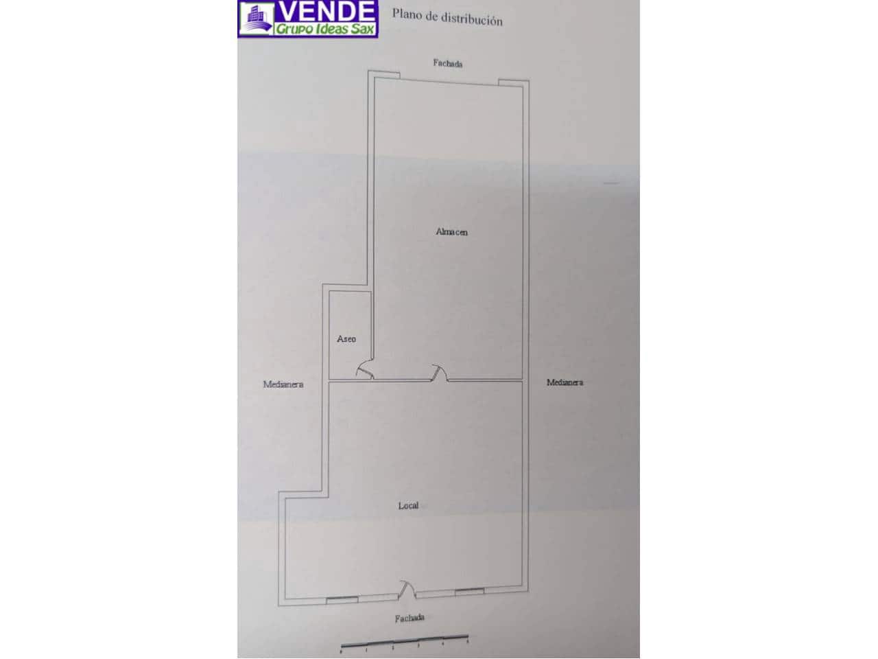 Commercial for sale in Sax with garage - € 106,000 (Ref: 9235890)