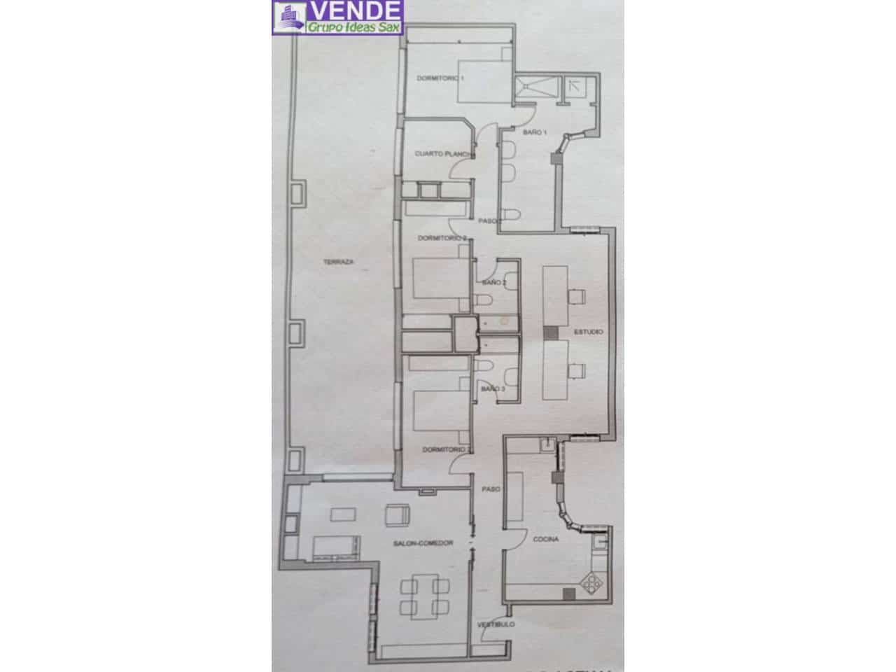 4 soverom Penthouse til salgs i Elda med garasje - € 375 000 (Ref: 9394405)