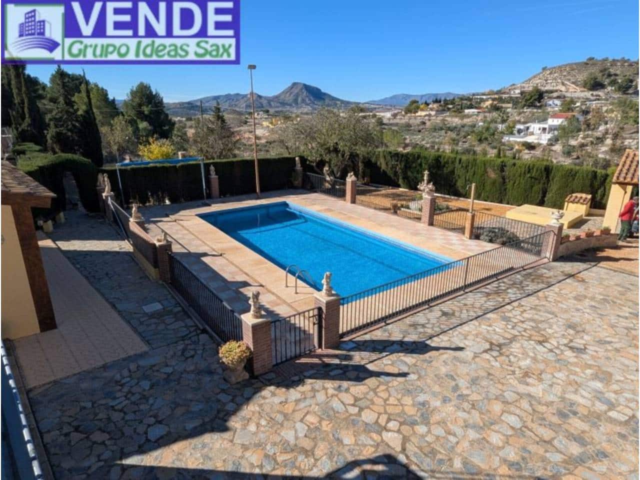 6 soverom Finca/Herregård til salgs i Petrel / Petrer med svømmebasseng - € 310 000 (Ref: 9450067)